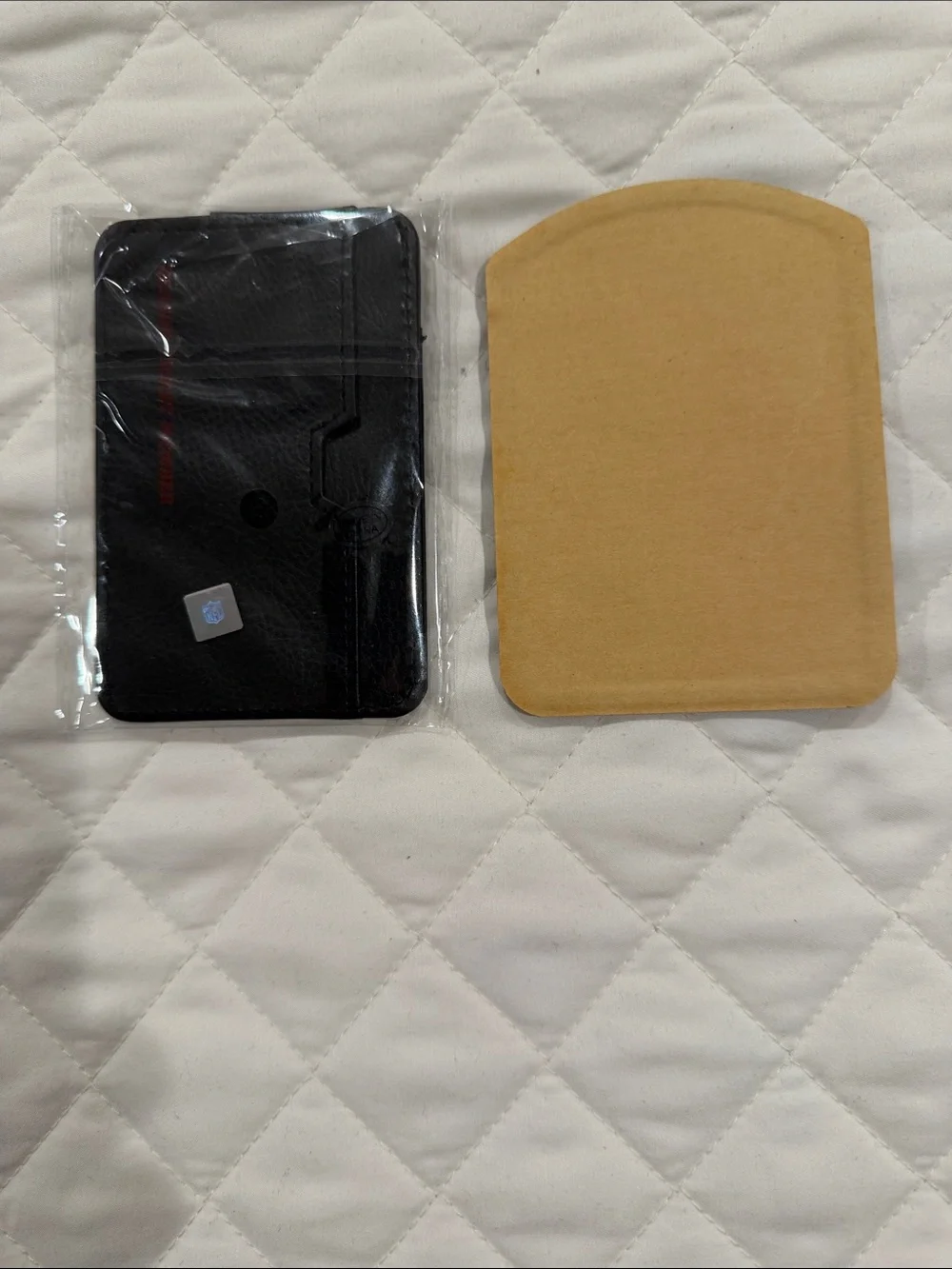 SF 49ers 2024 Season Ticket Patch and card holder with SF 49er logo